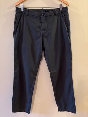 lululemon athletica dark grey Stretch Chino Pants, Men’s Sz 34.